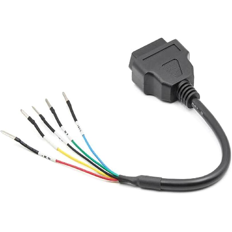 16pin Female Can Line Jumper Tester Connector Diagnostic Cable K+CAN Cable for Vehicles