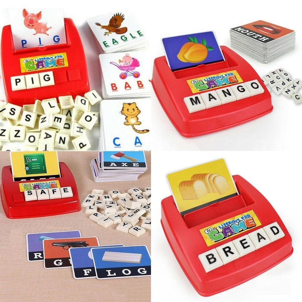 Engaging Educational English Spelling Alphabet Letter Game For Kids Learning Fun