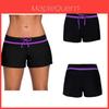 Plus Size Square Swim Shorts For Women Conservative Frenulum Design With Large Size And Good Elasticity