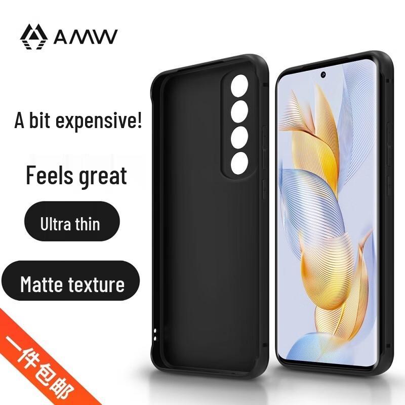

AMW Ultra-Thin Anti-Drop Phone Case for Honor 90 Pro 5G