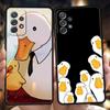 Cartoon Cute Goose Game Phone Case for Samsung Galaxy A15 A14 A25 A54 A34 A51 A71 A72 A73 A32 A52 A52S A11 A21S A31 5G TPU Shell