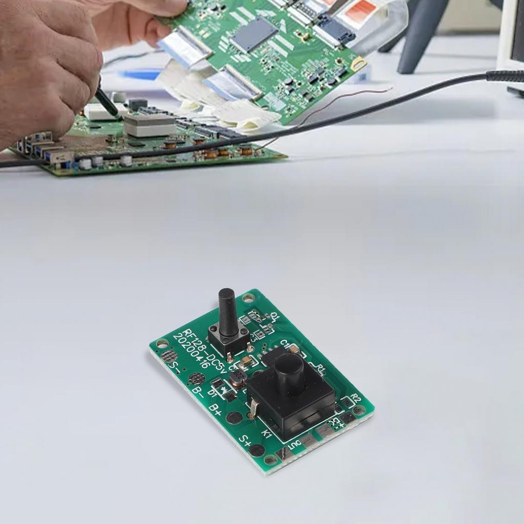 1 2V Solar Light String Circuit Board with Integrated Switch for Outdoor Use