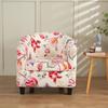 Spandex Stretch Tub Chair Cover Club Chair Cover Bar Small Sofa Slipcovers Bar Counter Couch Slipcover With Seat Cushion Covers