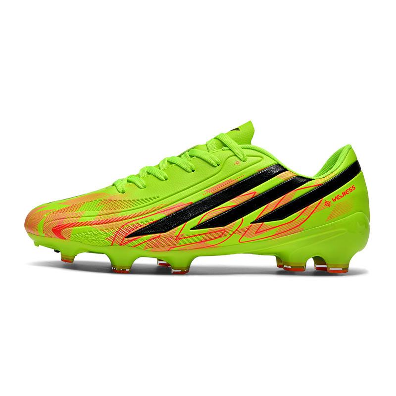 Football Shoes Men and Women Adult Long Nails Broken Nails Breathable Wear-resistant Grass Actual Combat Training Football Shoes