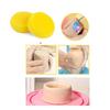 25Pieces Round Absorbent Sponges 7cm Washable Synthetic Sponges Watercolor Sponges for Ceramic Art Craft Face Painting