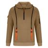 2025 Hot-Selling Men's Sporty Hoodie Set with Arm Pocket and Zipper