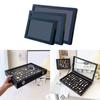 Large Plush Pin Display Case Shadow Box Frame for Wall or Tabletop Portable Medals And Jewelry Organizers