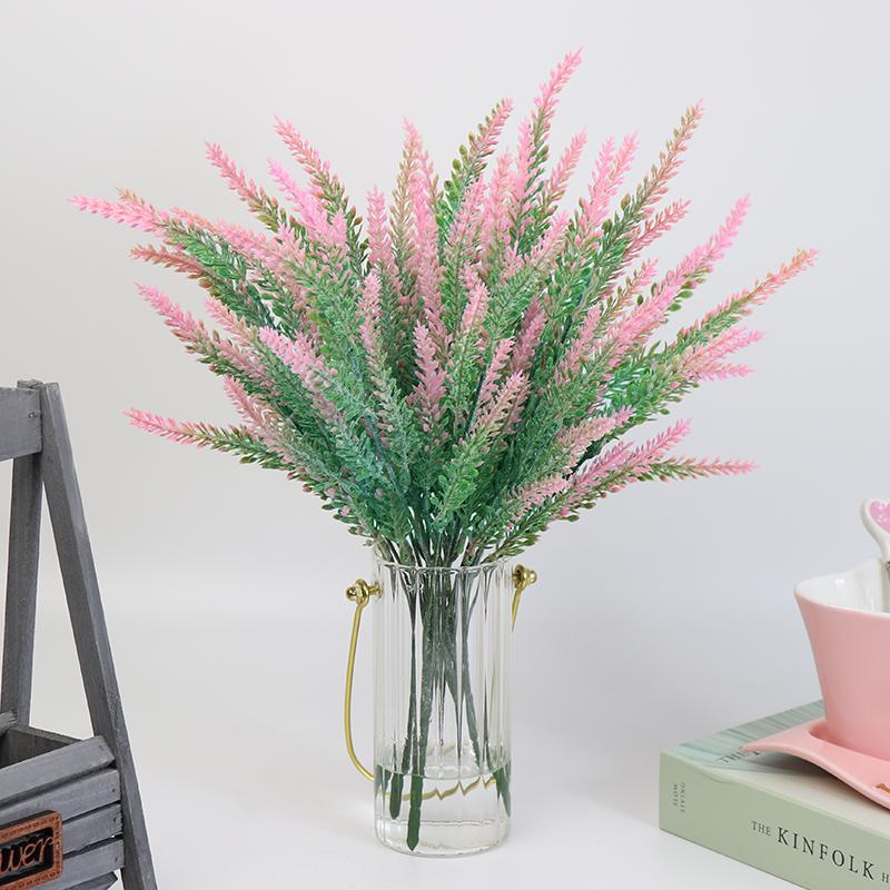 Umělé květiny Levandule odolná proti mrazu Gypsophila 6 stylů Romantický Valentýn Svatební dekorace Věčný květinový dárek