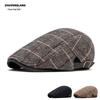 Casquette octogonale de newsboy Gang Sanglant Rasoir: Béret Automne/Hiver pour Jeunes Artistes