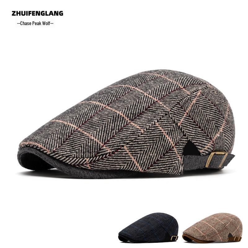 Casquette octogonale de newsboy Gang Sanglant Rasoir: Béret Automne/Hiver pour Jeunes Artistes