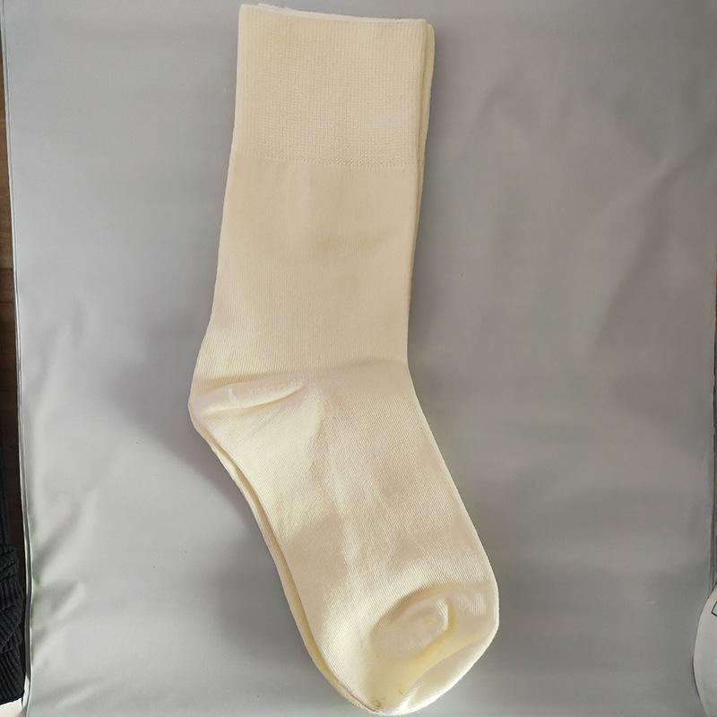 Spring/Summer Breathable Cotton Socks: Thin, Anti-Pilling, Seamless Postpartum Comfort, Solid Color, Casual Fashion