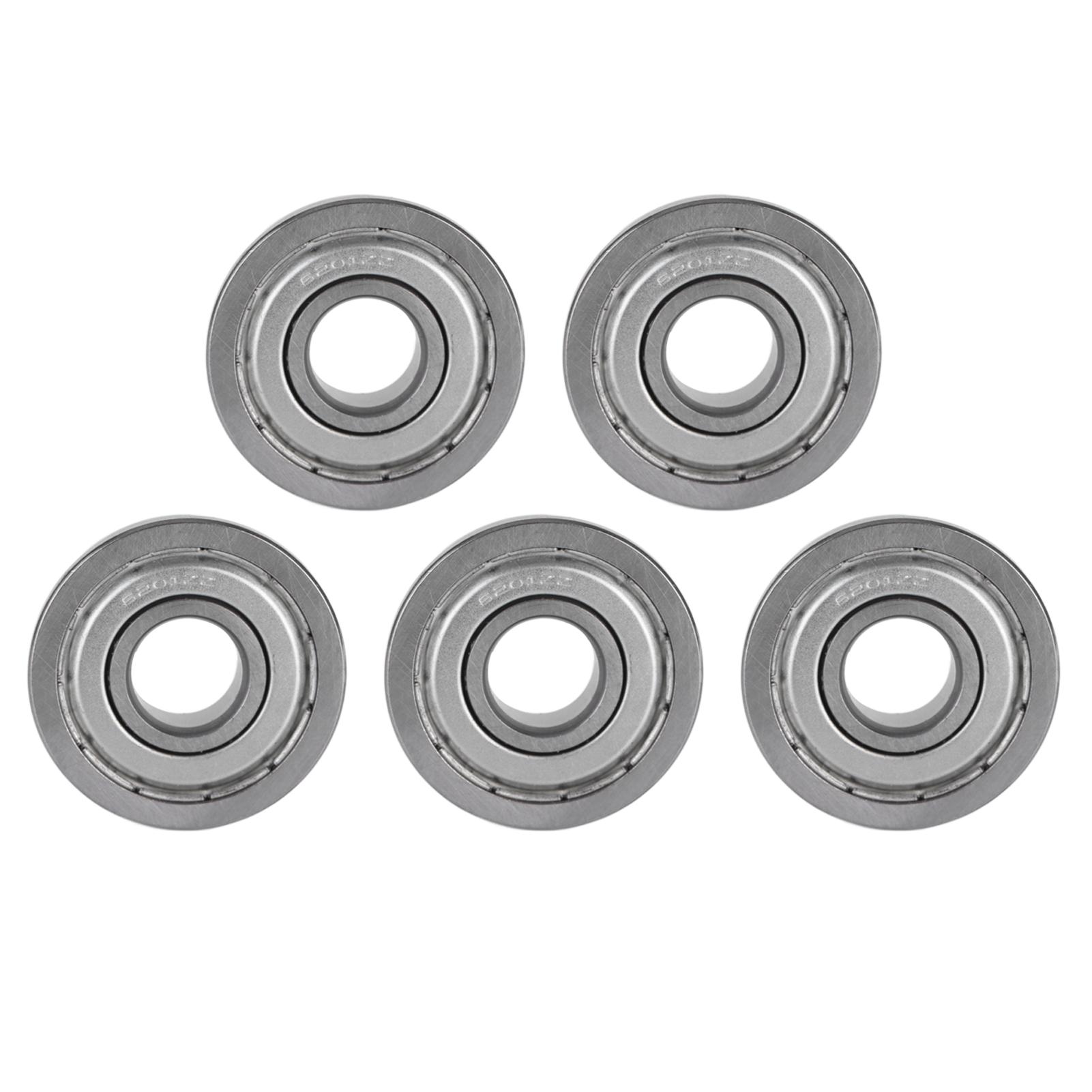 

5 Pcs Flange Ball Bearing for Transmission Entertainment Robots Equipments 12x32x10mm 0.5x1.3x0.4in
