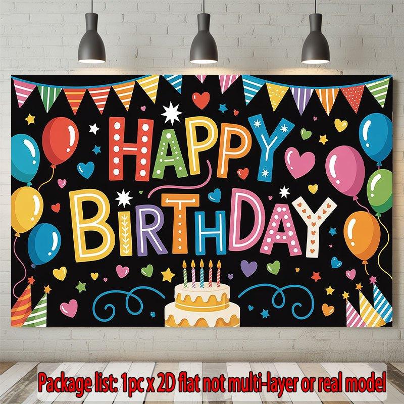 Party Backdrop New Year Flat Weddings Parties Cursive Lettering Birthdays Coming Ceremonies Photo Background Decor Front Door Decor Theme