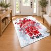 Detroit Red Wings Custom Name Personalized Rug Non‑Slip Doormat Floor Carpet Housewarming Birthday Gift for Family Friends