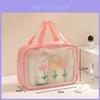 Cute Cartoon Waterproof Travel Makeup Bag Large Capacity Organizer For Girls