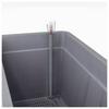 Self-watering Planter Deroma Anthracite 78 X 38 X 39 Cm Plastic Rectangular