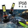 KaiDengZhe hb4/9006 LED Fog Lamp, 3 Color Switching, Pure White/Yellow/Lime Green, 36 Rows SMD