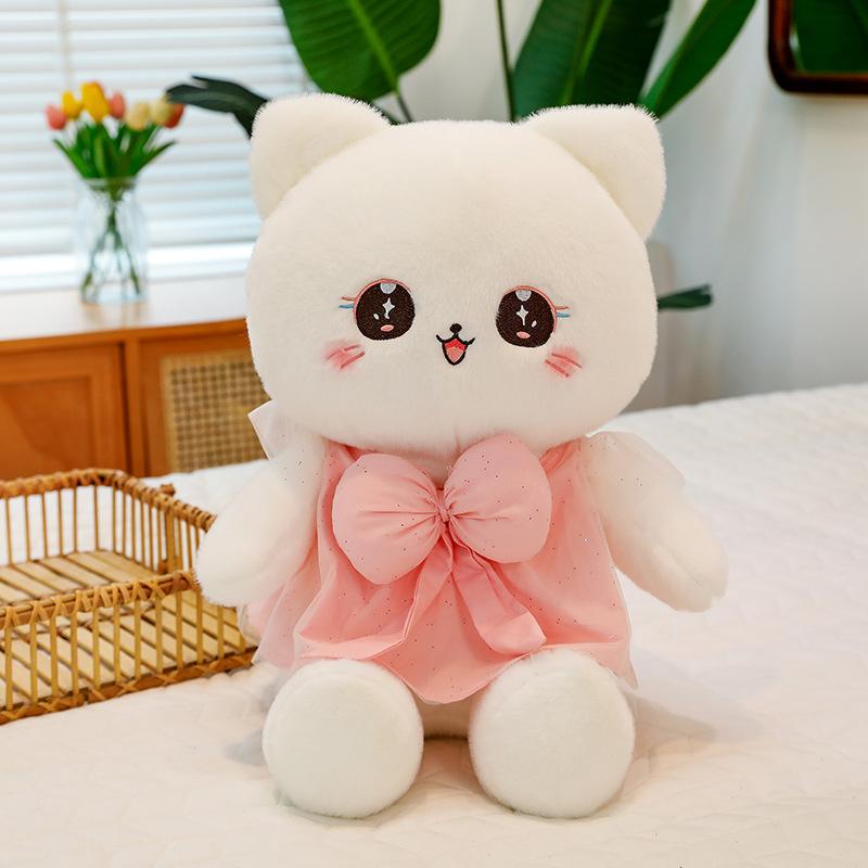 

New Toy Birthday Gift for Girls Wearing Skirts, Cat Princess, Kitten Dolls for Scissors Machine Dolls 24 cm (0.16kg)