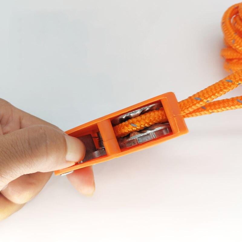 2m Regulowana Lanyard Wisząca na Zewnątrz Kemping Lampa do Uprawy Roślin Lina Hanger Ratchet Prowadnica Koło Pasowe Hak do Podnoszenia