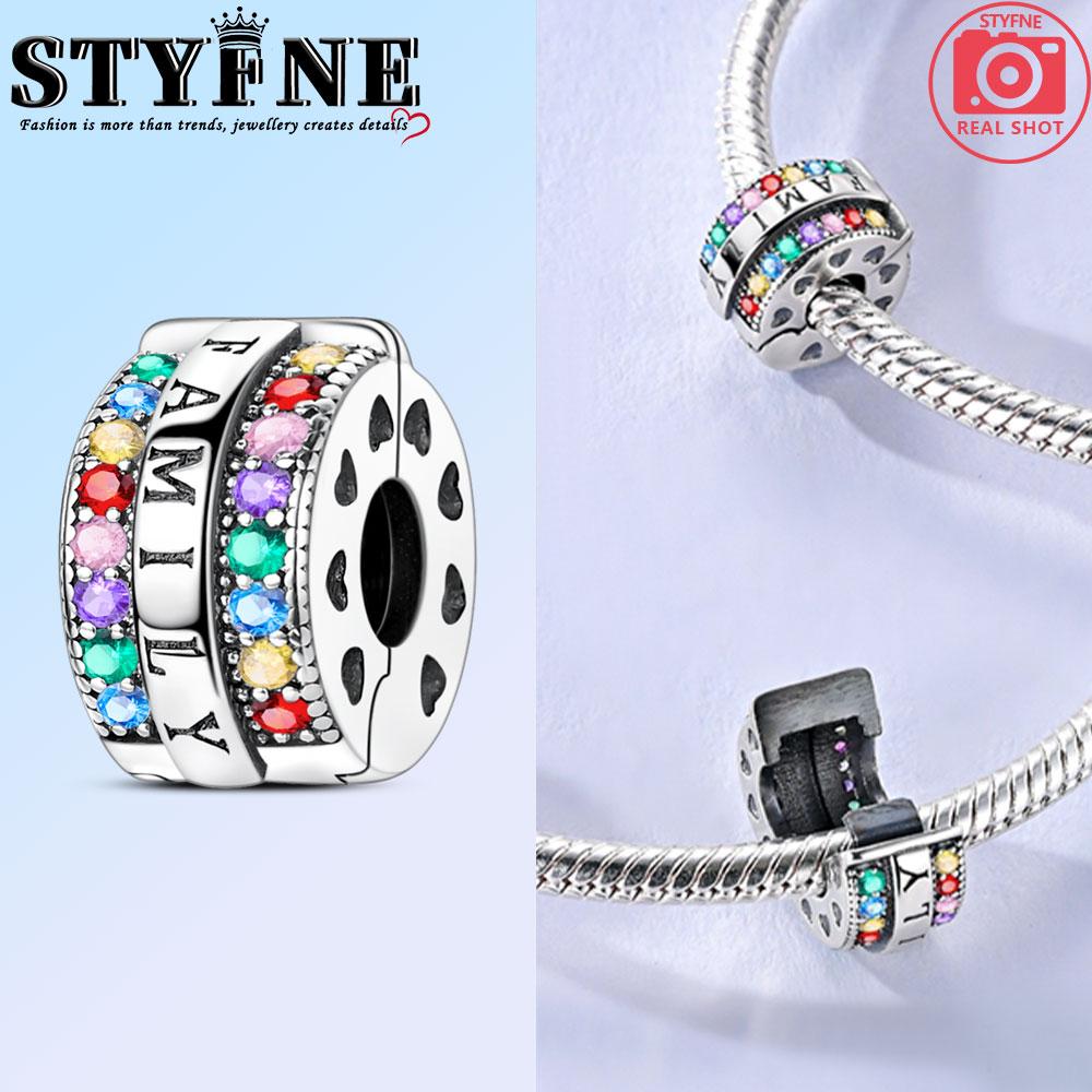 Charm Bead Components Copper Metal Authentic Original Heart Colorful Balloon Perfect Gift Box Charm Bead Component Bead Components Suitable Bracelet