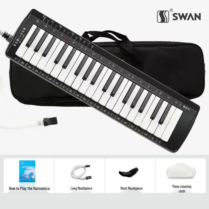 

Swan 37-Key Harmonica for Kids: Beginner to Pro Music Theory Classroom Instrument