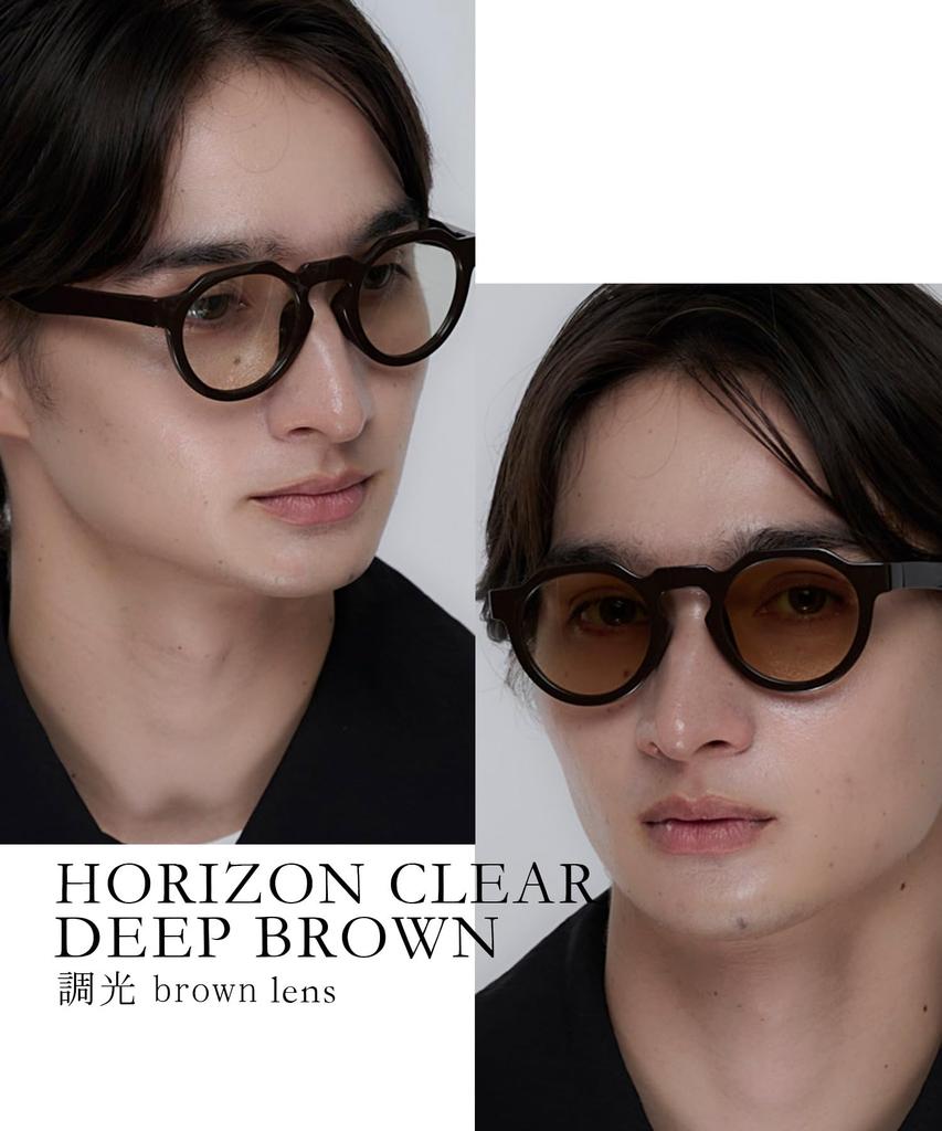Sunglasses HORIZON CLEAR tortoise brown FREE [jugaad14] [Jugaad Fourteen] D.BLK 122500393C.BRN8FREE