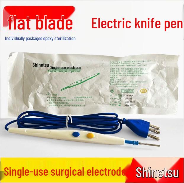 Shinkyo Disposable Electrocautery Pen with Detachable Blade