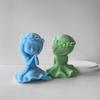 Girl Candle Silicone Mold for Handmade Desktop Decoration Gypsum Epoxy Resin Aroma Candle Mould for Home Decorations