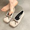 Fashion Flats Women Loafers Shoes Square Toe Flats Shallow Shoes Fashion Dress Autumn Cozy Sandals 2025 Casual New Sport Mujer Zapatos