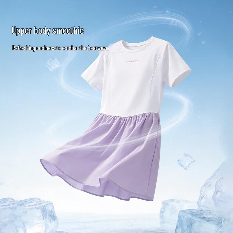 onmygame Girls' Sun-Protective Quick-Dry Tennis Dress