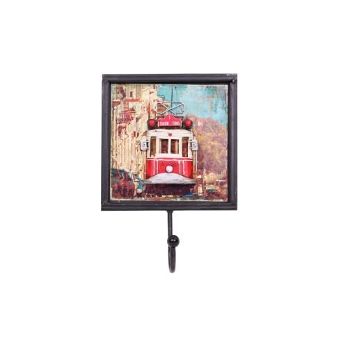 

Декоративная металлическая вешалка для одежды