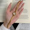 Chiste Niche Chain Bracelet Watch Women'S Premium Fine Belt Gold Small Sugar Cube Women'S Quartz Watch
