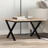 Vidaxl Coffee Table With X-Shaped Legs, 60X60X40 Cm