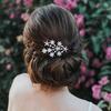 1pc Rhinestone Star Hair Clips Crystal Star Hair Clip for Women Bride Wedding Hair Barrettes Sparkly Silver & Gold Hair Pins