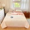 Summer Quilt Dorm Single Machine Washable Summer Cool Thin Blanket Air-Conditioning Embroidered
