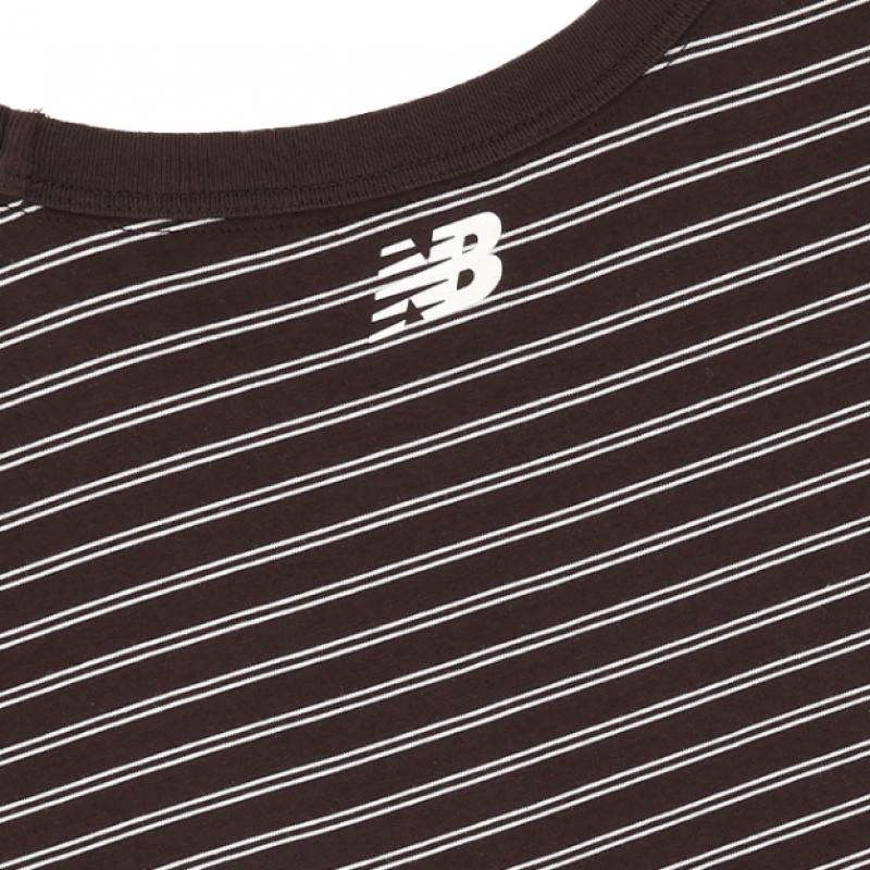 New Balance Women STripe ShorT Sleeve T shirT Nbneg2w422