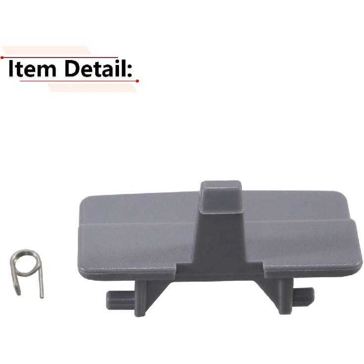RLB-HILON Center Console Latch Compatible with Ford F150 2010 2011 2012 2013 2014 2015 2016 2017 2018 Year, for BL34-18672A66, Gray Color