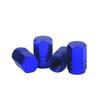4Pcs Tire Valve Stem Caps Decorative Tires Accessories Aluminum Alloy Nipple Wheel Caps Cars Motorcycles Bicycle Cover Dustproof