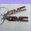 Chaveiro 3D Vermelho e Preto com Logo GMC para Chave de Carro Yukon Sierra Savana Canyon Envoy
