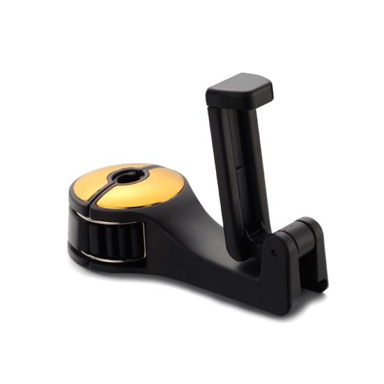 Car Seat Hook 360 Degree Rotation Falling Resistance Universal Fit 2 In 1