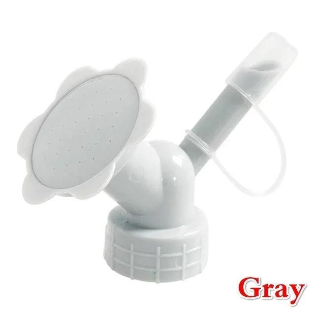 2 In 1 Plastic Sprinkler Nozzle Garden Shower Head Tool for Flower Waterers Bottle Watering Cans Sprinkler Nozzle