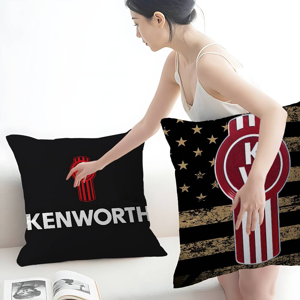 Federe Logo Kenworth Biancheria per la Casa Copricuscino Decorativo Matrimonio Federa Super Morbida