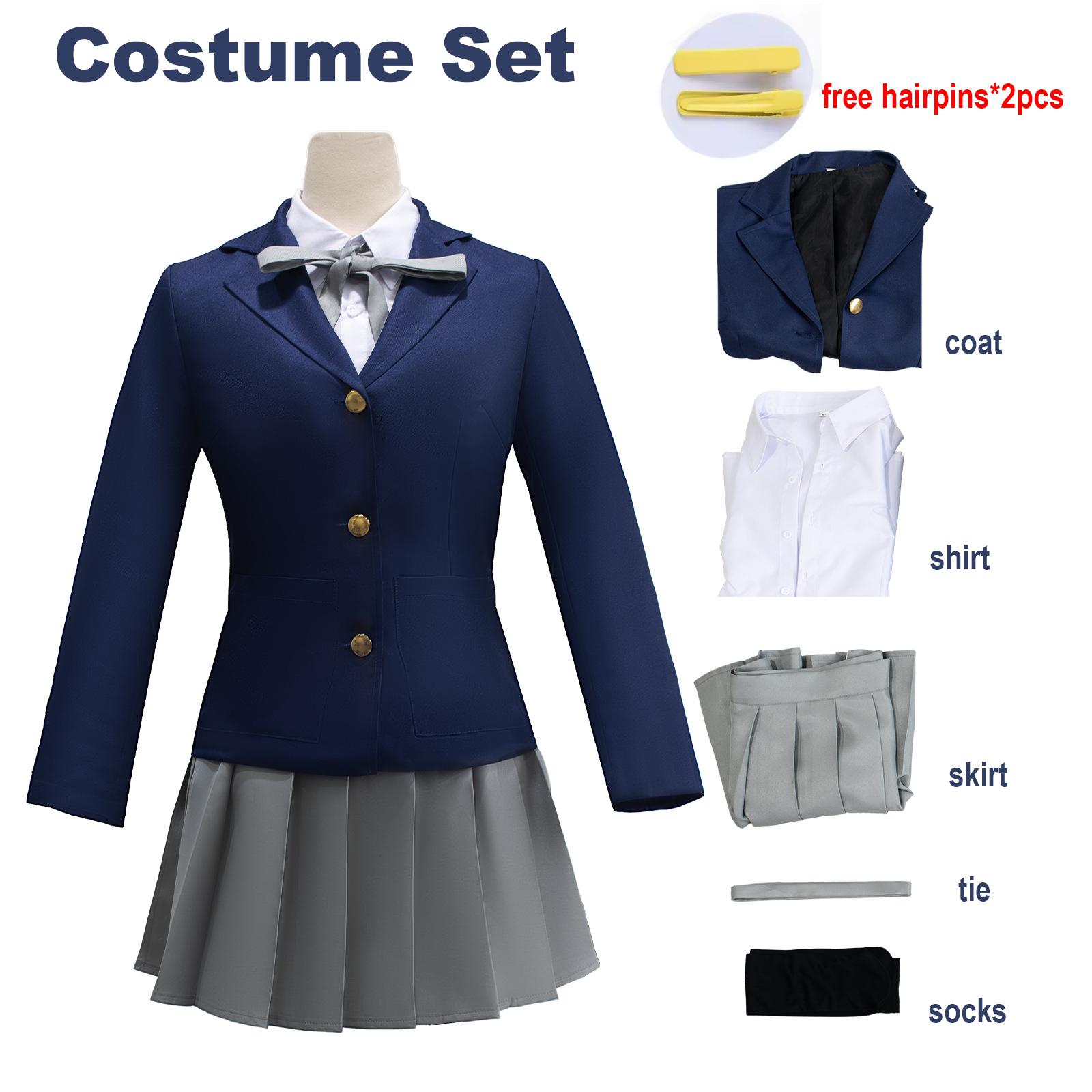 K-ON Hirasawa Yui Cosplay Costume Anime