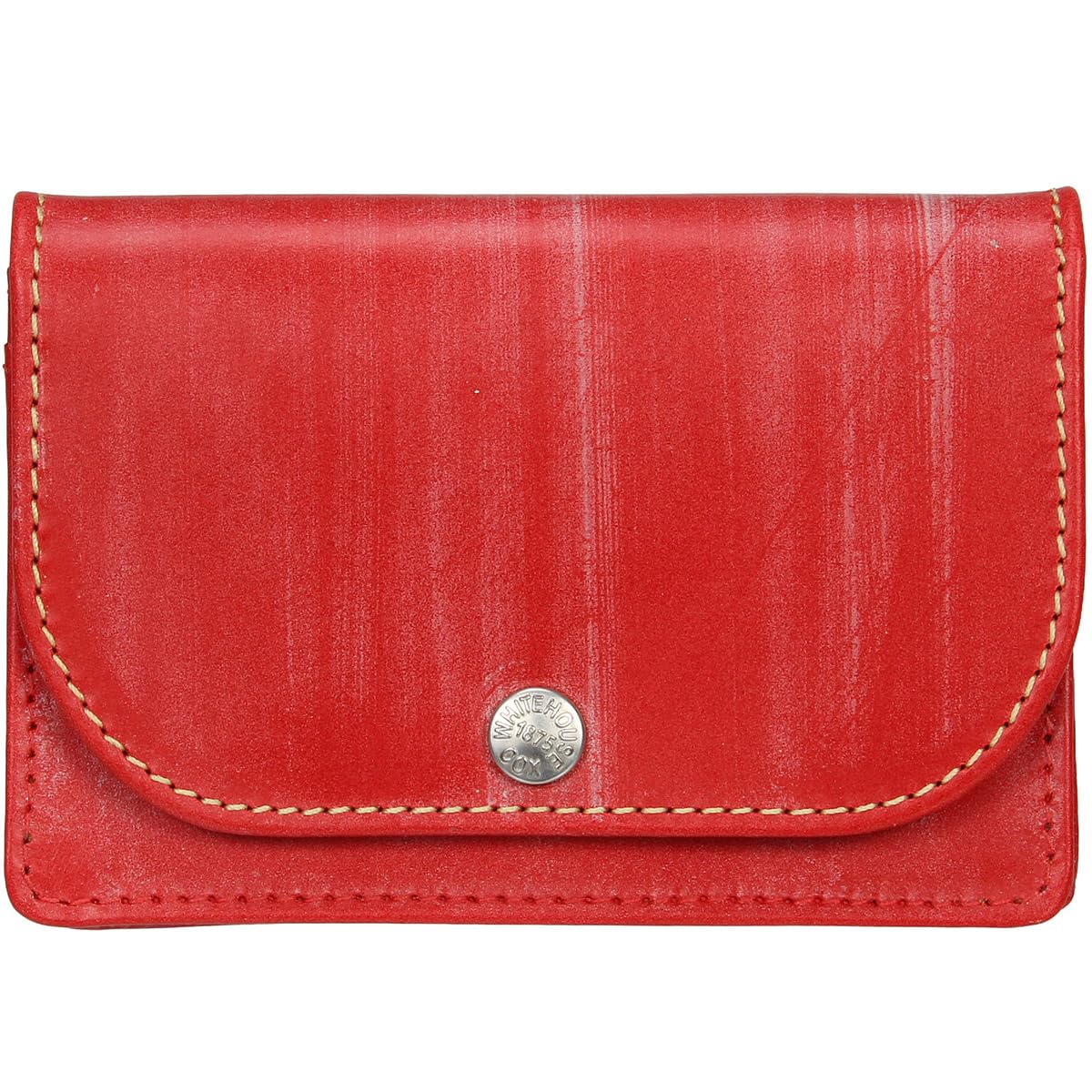 

Whitehouse Cox S1751 Кредитница на кнопке красная, кожа, мужская