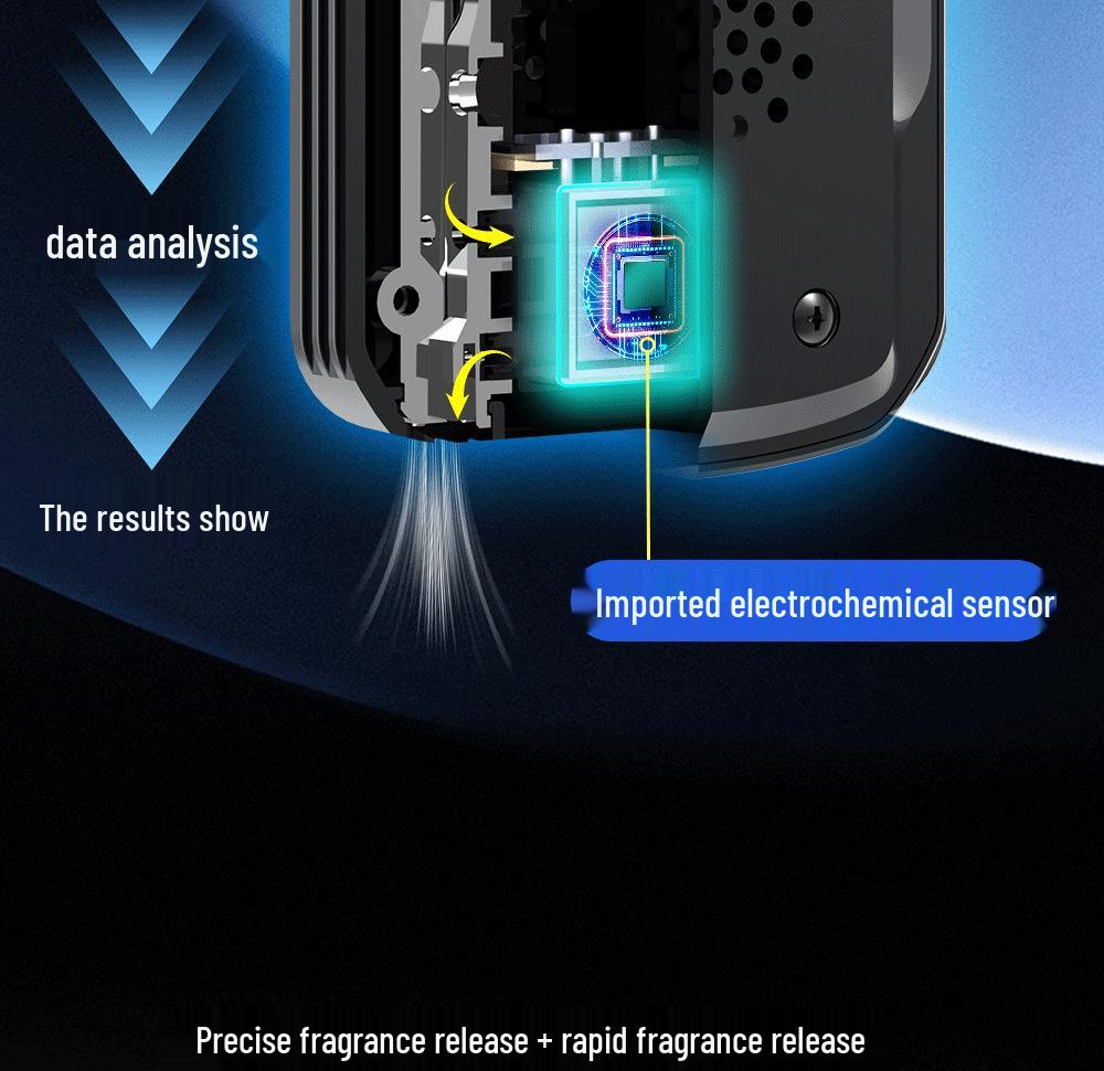 Compact Personal Breathalyzer - Portable Alcohol Tester for Home Use