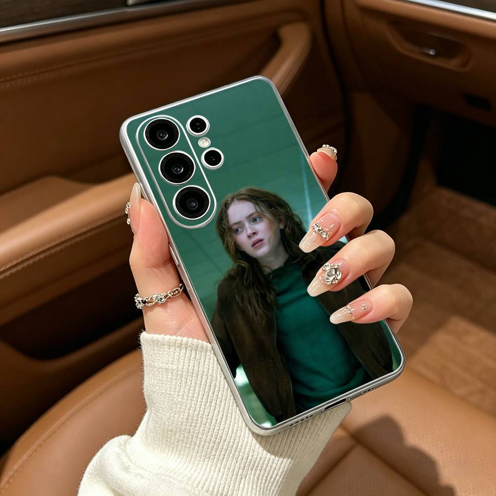 Hit Drama Actress -S-Sadie Sink Clear Phone Case for Samsung S25, S24, S21, S22, S23, S30, Ultra, S20, Plus, FE, Lite