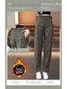 Women's Plus Velvet Thickened Workwear Pants - Winter/Spring Casual Long Pants 2025 New Style