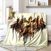 The sci-fi game Resident Evil features the Umbrella Corporation blanket a soft home furnishing nap decoration a warm Sherpa blanket for all seasons U3