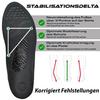 SOLESTAR Cycling BLK Black Size Width Insoles, II, 2, 41, 8.9cm/Length 26.1cm, BLK2-41