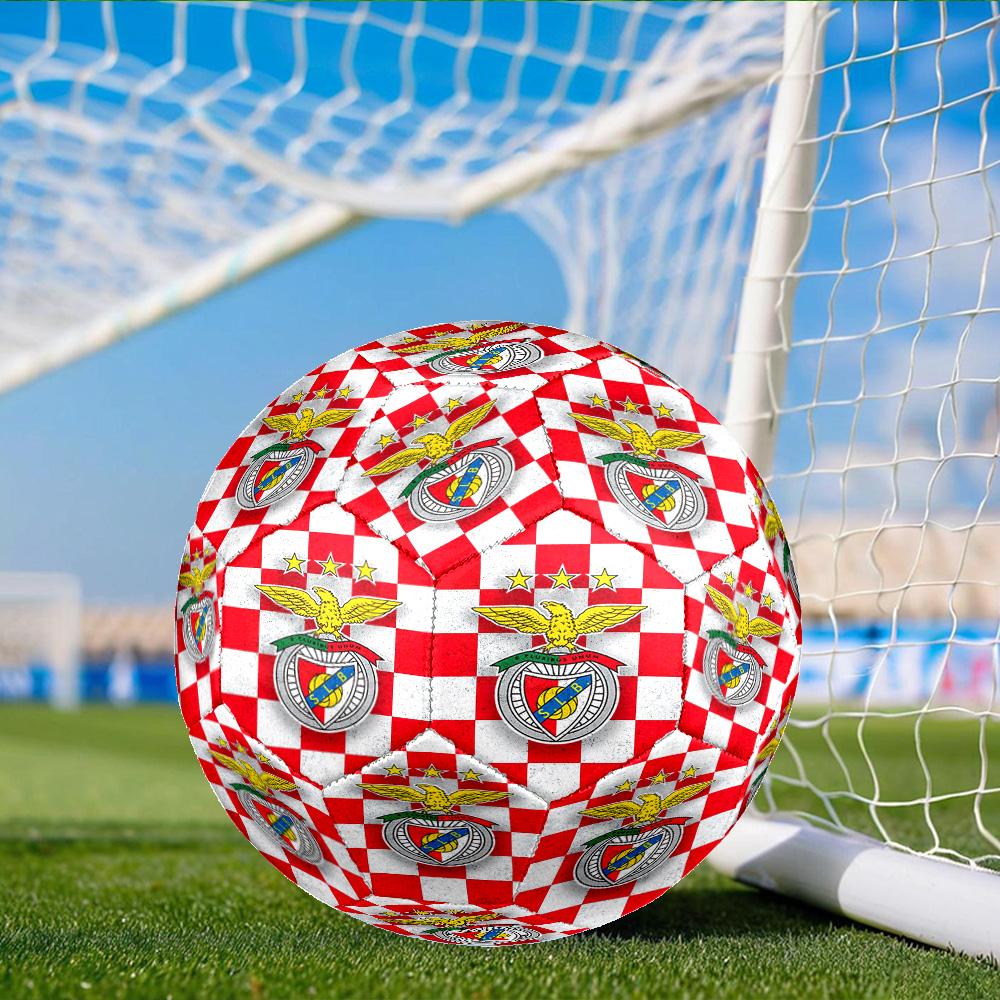 Fc Crest Design Printed Size 5 Soccer Balls, Anti-Slip, Protective Football, Outdoor Sport, a Unique Gift Suitable for him/her, Birthday